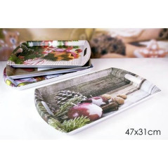 INGROSSO CASALINGHI VASSOIO RETT. BISCOTTO GRANDE 4ASS. 8015361010010 INGROSSO ACCESSORI CUCINA VASSOI E PIROFILE