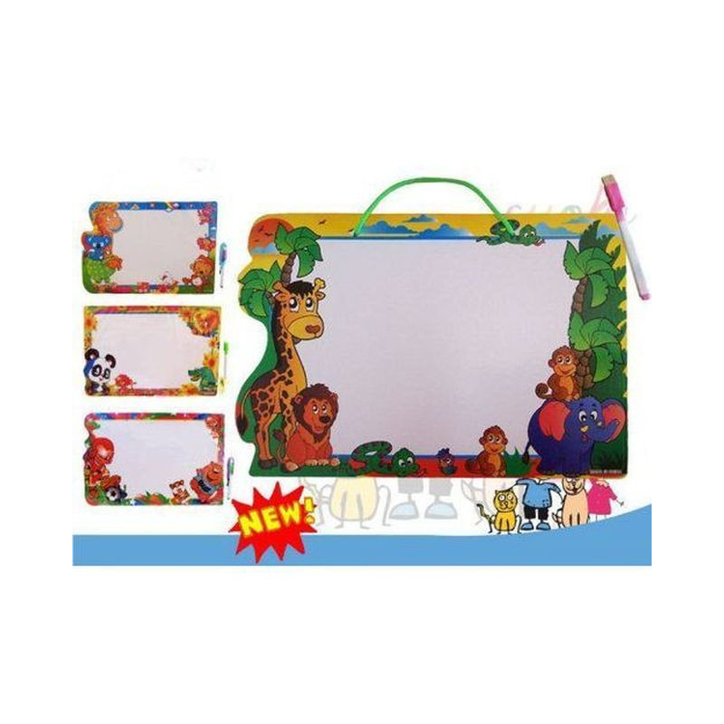 LAVAGNA C/PENNAR. ANIMALI 37X26 EAN 8050444936313 INGROSSO LAVAGNE MAGNETICHE