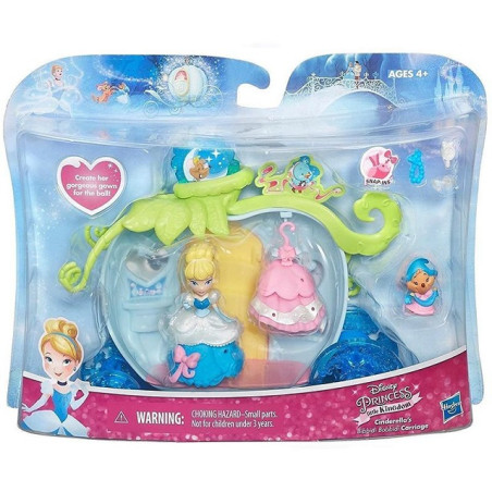 INGROSSO GIOCATTOLI DISNEY PRINCIPESSE PLAYSET 2ASS. 9CM 305X229X66MM 5010994937201 INGROSSO BAMBOLE E ACCESSORI