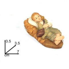 INGROSSO ARTICOLI NATALIZI PASTORELLO SDRAIATO 7CM 8033113240447 INGROSSO PRESEPE E ACCESSORI PERSONAGGI PER IL PRESEPE E ANIMAL