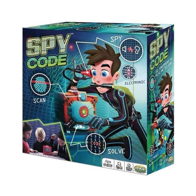 SPY CODE 6+ANNI 2/4GIOCATORI 20'GIOCO EAN 8027679061271 INGROSSO GIOCHI DI SOCIETA
