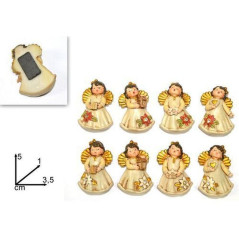INGROSSO ARTICOLI NATALIZI CALAMITA ANGELO 5CM 4ASS 8033113243318 INGROSSO ARTICOLI NATALE CALAMITE NATALIZIE
