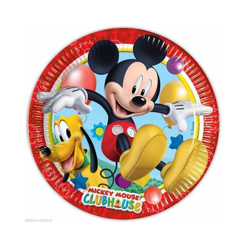 PIATTI CM.23 PZ.8 PLAYFULL MICKEY EAN 5201184815083 INGROSSO PIATTI PER PARTY