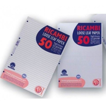 INGROSSO RICAMBI BIANCHI A5 5 MM. P.60.029 8991389030684 INGROSSO RACCOGLITORI RICAMBI BUSTE TRASPARENTI