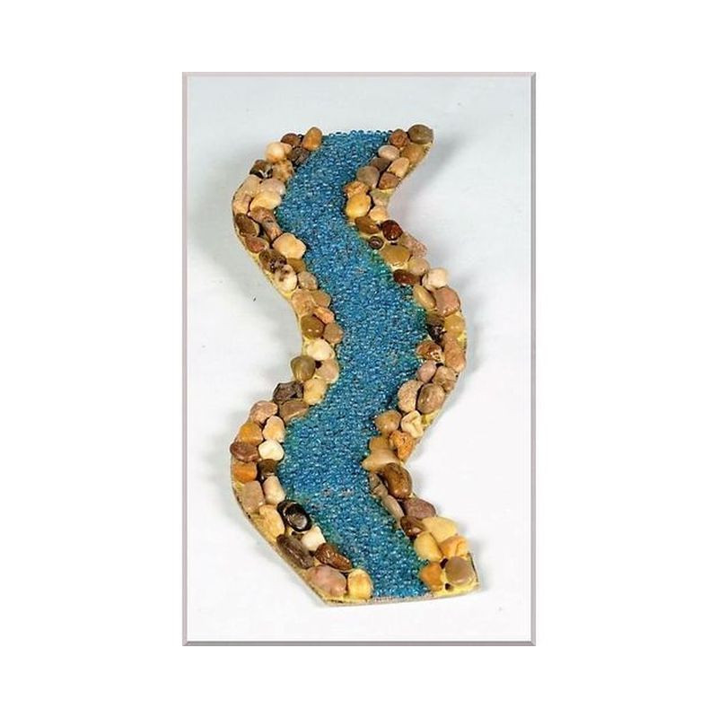 TRATTO FIUME CM. 34.5X8X0.08 EAN 8018623104267 INGROSSO ACCESSORI PER IL PRESEPE