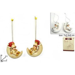 INGROSSO BOMBONIERE BIMBO SU LUNA 8X2.5X7CM 4ASS. 2COLORI 8033113245374 INGROSSO ARTICOLI DA BOMBONIERE