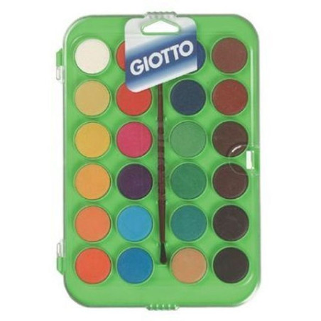 ACQUARELLI GIOTTO 24 COLORI EAN 8000825967726 INGROSSO ACQUARELLI