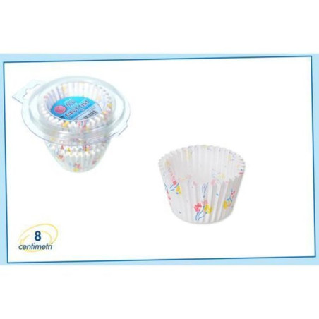 INGROSSO CASALINGHI BOX 100 PIROTTINI BASE 8CM DECORI ASS. 8032732082445 INGROSSO ACCESSORI CUCINA ACCESSORI PER DOLCI