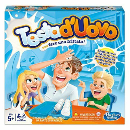 INGROSSO GIOCHI SOCIETA TESTA D'UOVO 2/4GIOCATORI +5ANNI HASBRO 5010993440429 INGROSSO GIOCHI E GIOCATTOLI
