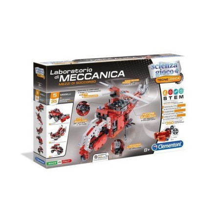 INGROSSO GIOCATTOLI LABORATORIO DI MECCANICA MEZZI SOCCORSO 51X31.5X7.5CM 8005125139996 INGROSSO GIOCHI CLEMENTONI