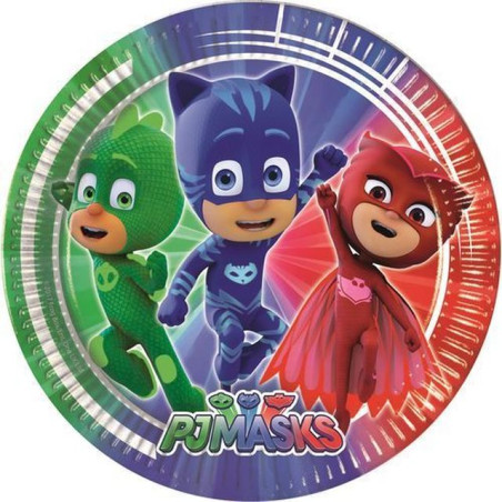 INGROSSO FESTA E PARTY PIATTI CM.23 PZ.8 PJ MASKS 5201184886304 INGROSSO ARTICOLI PER FESTE PIATTI PER PARTY