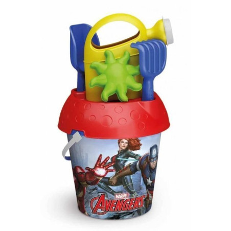 INGROSSO ARTICOLI MARE SECCHIELLO D.18 C/INNAFFIATOIO AVENGERS H.31CM 8002936862013 INGROSSO ARTICOLI ESTIVI