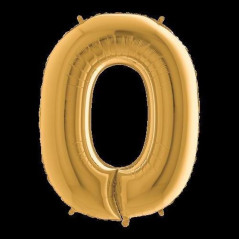INGROSSO PALLONCINI PALLONCINO MYLAR 102CM N.0 ORO 8020834424201 INGROSSO ARTICOLI PER FESTE PALLONCINI COMPLEANNO