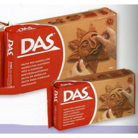 INGROSSO CARTOLERIA DAS KG. 1 TERRACOTTA 8000144002375 INGROSSO ARTICOLI SCUOLA DAS PER MODELLARE