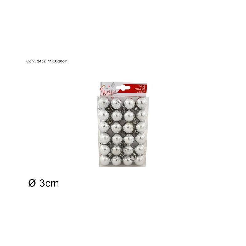 PALLINE CM.3 SILVER BOX 24PZ EAN 8033113099106 INGROSSO PALLINE DI NATALE E PUNTALI PALLINE CM.3 SILVER BOX 24PZ EAN 8033113099106 INGROSSO PALLINE DI NATALE E PUNTALI