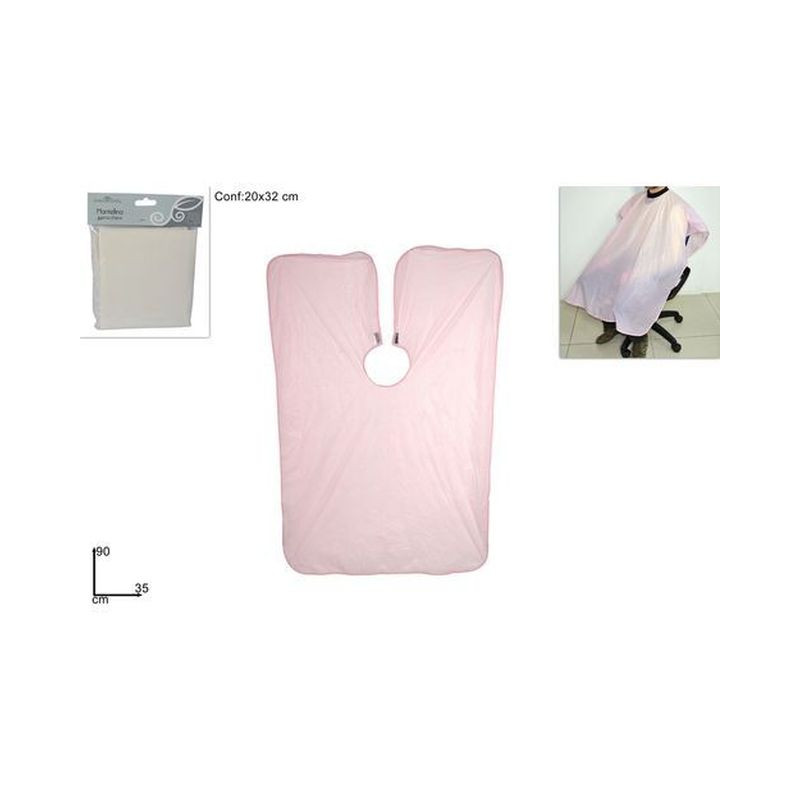 MANTELLINA PARRUCHIERE ASS 2013114WHITE EAN 8034048186435 INGROSSO TELI PER COPERTURE