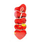 CUORI 12CM 5PZ C/PAILLETTES BICOL. ROS/O EAN 8033113751424 INGROSSO SAN VALENTINO CUORI 12CM 5PZ C/PAILLETTES BICOL. ROS/O EAN 8033113751424 INGROSSO SAN VALENTINO