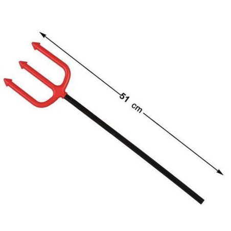 INGROSSO HALLOWEEN TRIDENTE 51CM 8422259575399 INGROSSO ACCESSORI HALLOWEEN ARMI HALLOWEEN