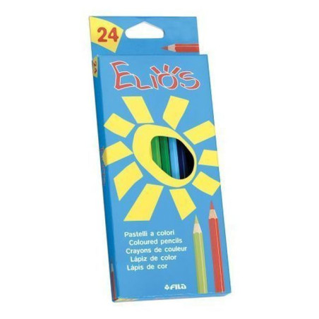 INGROSSO CARTOLERIA MATITE COLORATE ELIOS 24 8000825675706 INGROSSO PENNARELLI MATITE COLORATE TEMPERE