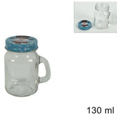 INGROSSO CASALINGHI BARATTOLI VETRO C/MANICO 130ML CON SOGGETTI NATALIZI 8033313728189 INGROSSO ACCESSORI CUCINA
