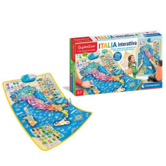 INGROSSO GIOCATTOLI SAPIENTINO LA MAPPA POSTER ITALIA 8005125164455 INGROSSO GIOCHI CLEMENTONI SAPIENTINO
