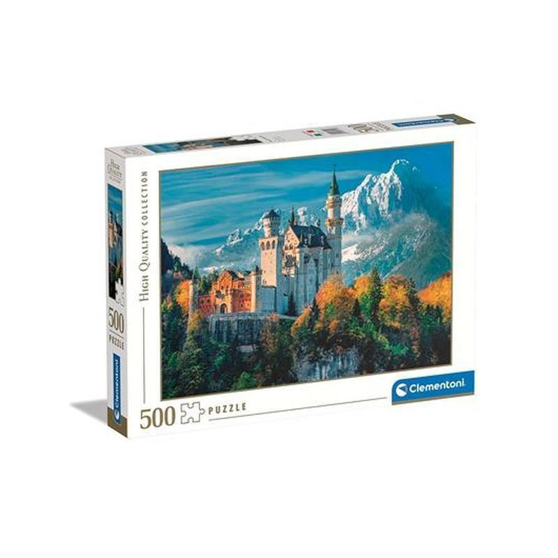 PUZZLE PZ.500 NEUSCHWANSTEIN CAST. 35146 EAN 8005125351466 INGROSSO PUZZLE CLASSICI