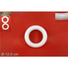 INGROSSO ARTICOLI NATALIZI ANELLO POLISTIROLO 12.5CM SET 2PZ 8033113665998 INGROSSO DECORAZIONI NATALIZIE