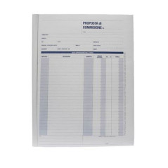 INGROSSO CARTOLERIA COMMISSIONI 2 COPIE 29.7X21.5 10 8033593013432 INGROSSO AGENDE DIARI SCHEDE MODULI E SCHEDE