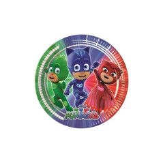 INGROSSO FESTA E PARTY PIATTI CM.20 PZ.8 PJ MASKS 5201184886311 INGROSSO ARTICOLI PER FESTE PIATTI PER PARTY