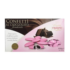 INGROSSO CONFETTI CRISPO CIOCCOLATO ROSA 1KG. 8005085400211 INGROSSO DOLCIUMI CONFETTI