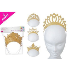 INGROSSO CARNEVALE CORONCINA 4PZ ASS. 8055329157739 INGROSSO ARTICOLI CARNEVALE CAPPELLI E CERCHIETTI DI CARNEVALE
