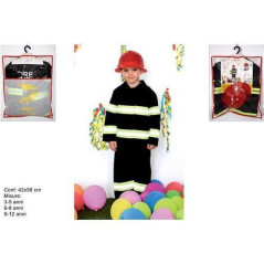 INGROSSO CARNEVALE COSTUME POMPIERE 3/5 6/8 9/11ANNI 8033113360190 INGROSSO ARTICOLI CARNEVALE COSTUMI CARNEVALE BAMBINO