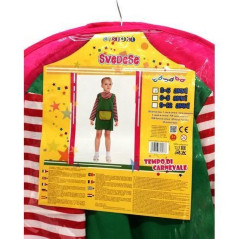 INGROSSO CARNEVALE VESTITO BIMBA SVEDESE 3-5 6-8 9-12 ANNI 8033113616976 INGROSSO ARTICOLI CARNEVALE