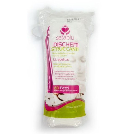 INGROSSO PROFUMERIA DISCHETTI STRUCCANTI 60PZ PURO COTONE 8055748931651 INGROSSO ARTICOLI IGIENE E SALUTE