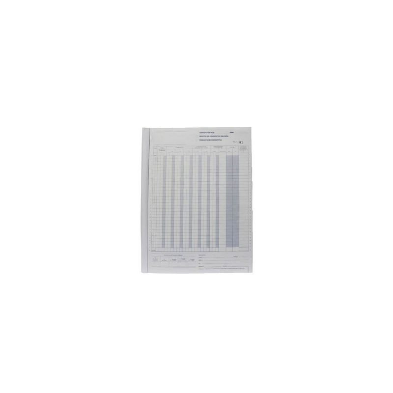 PRIMA NOTA CORRISP. 2 COPIE 29,7X22,5 EAN 8033593013463 INGROSSO MODULI E SCHEDE