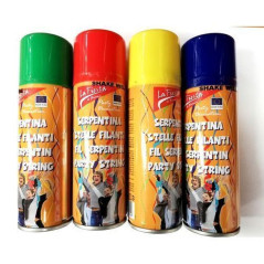 INGROSSO CARNEVALE STELLE FILANTI SPRAY ML.83 P.24.113 8055348684995 INGROSSO ARTICOLI CARNEVALE BOMBOLETTE SPRAY CARNEVALE