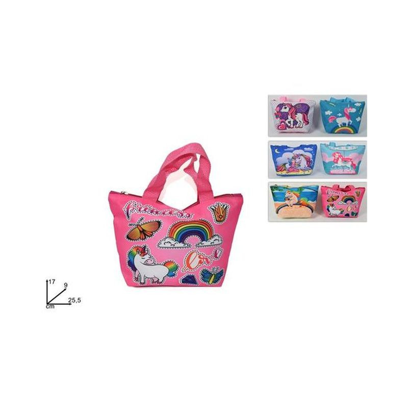 BORSETTA BIMBI FANT. UNICORNO 6ASS. EAN 8034048489383 INGROSSO BORSETTE E TRACOLLE PER BAMBINE
