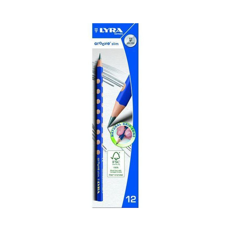 MATITA LYRA GROOVE SLIM GRAPHITE B C.12 EAN 4084900103623 INGROSSO MATITE DA DISEGNO