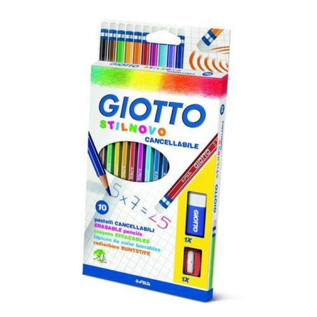 INGROSSO CARTOLERIA PASTELLI GIOTTO STILNOVO CANCELLABILE CON GOMMA E TEMPERAMATITE 8000825256776 INGROSSO PENNARELLI MATITE COL