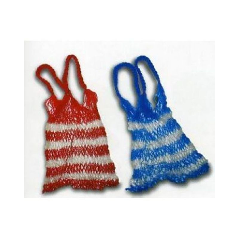 BORSA CON TRAMA A RETE IN PLASTICA 70CM EAN 8002936301000 INGROSSO BORSE MARE