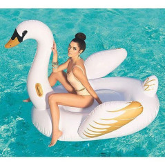INGROSSO CAVALCABILE LUXURY CIGNO CM.169X169(3) 6942138952414 INGROSSO GONFIABILI MARE ISOLE GONFIABILI