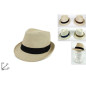 CAPPELLO FEDORA CLASSICO 4 COL. EAN 8034048385012 INGROSSO CAPPELLI ESTIVI