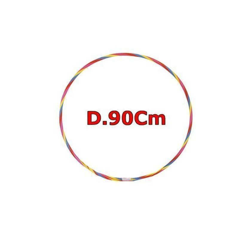 HULA HOOP MULTICOLORE D.90CM IN PLASTICA EAN 8002936098009 INGROSSO ARTICOLI SPORTIVI
