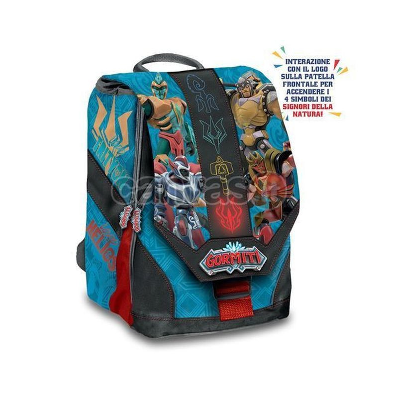 GORMITI 19 ZAINO ESTENSIBILE MULTI EAN 8056379072676 INGROSSO ZAINI SCUOLA
