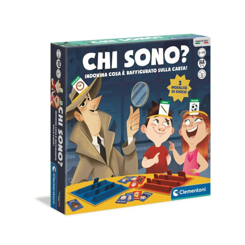 CHI SONO? GIOCO SOCIETA' 7+ANNI 11920 EAN 8005125119202 INGROSSO GIOCHI DI SOCIETA