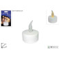 LUMINO FIAMMA TEA LIGHT C/BATTERIA EAN 8034048005194 INGROSSO LUMINI E CERI