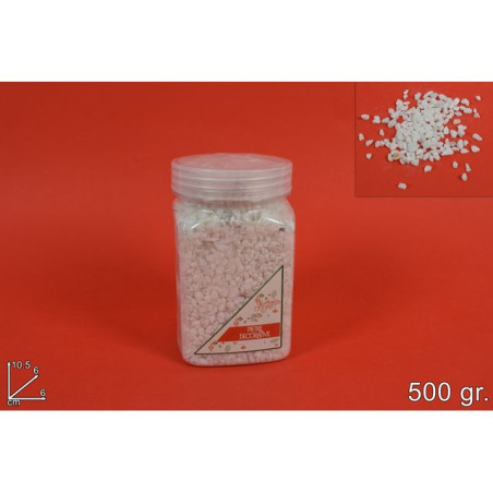 INGROSSO ARTICOLI NATALIZI BARATTOLO PIETRISCO BIANCO GR500XFP500-5 SZ 8033113179020 INGROSSO ACCESSORI NATALIZI PER LA TAVOLA
