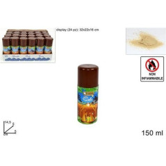 INGROSSO ARTICOLI NATALIZI SPRAY TERRA 150ML 8033113449000 INGROSSO DECORAZIONI NATALIZIE ARTICOLI PER DECORAZIONI NATALIZIE
