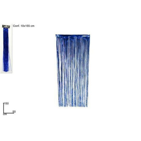INGROSSO ARTICOLI NATALIZI CAPELLI DANGELO 50X150CM BLU 8033113521225 INGROSSO ADDOBBI ALBERO NATALE