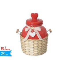 INGROSSO ARTICOLI NATALIZI BARATTOLO C/CESTO 8055329071424 INGROSSO ACCESSORI NATALIZI PER LA TAVOLA